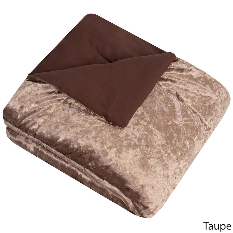 Olivia Velvet Throw by Sweet Home Collection (50"x60")
