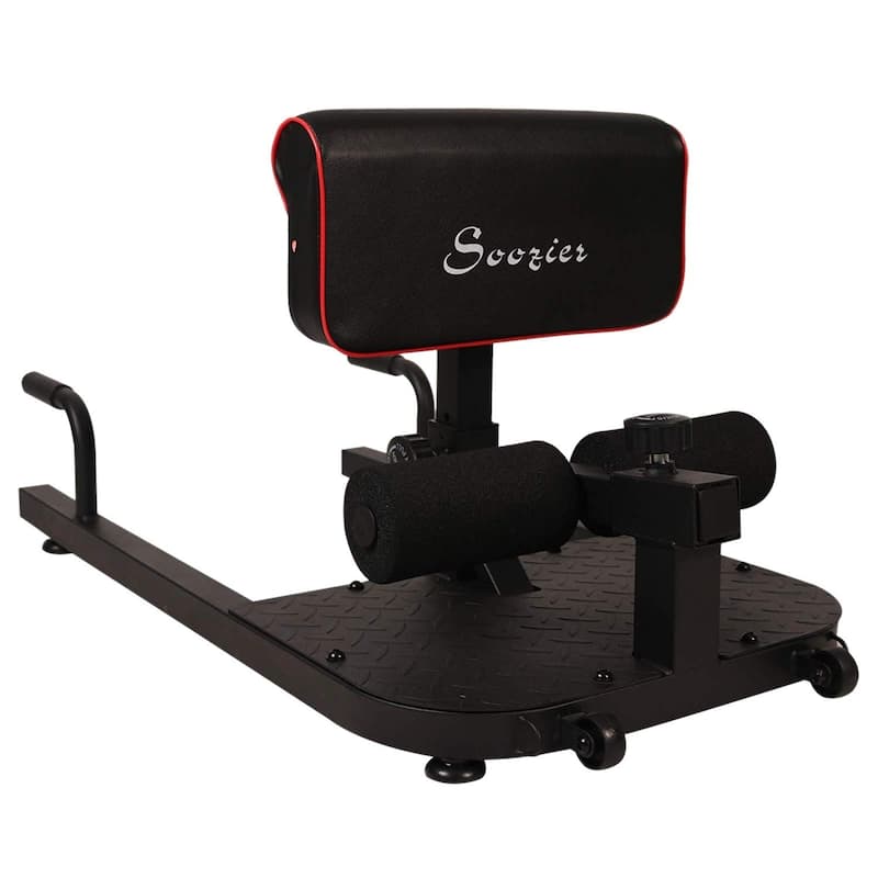 Soozier Multifunctional Abs Glutes Quads Training Workout Exercise Machine - Black - N/A