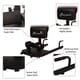 preview thumbnail 4 of 6, Soozier Multifunctional Abs Glutes Quads Training Workout Exercise Machine - Black