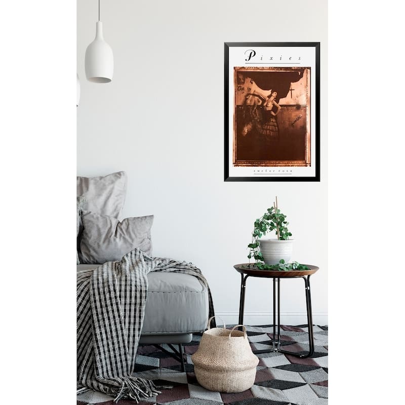 Pixies 'Surfer Rosa' 1988 Album Art Framed Print Poster - 36 x 24