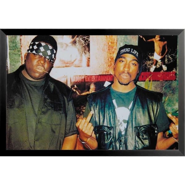 drawings of tupac and biggie