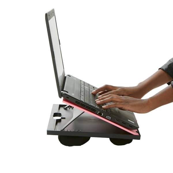 Shop Mind Reader Adjustable 8 Position Lap Top Lap Desk With