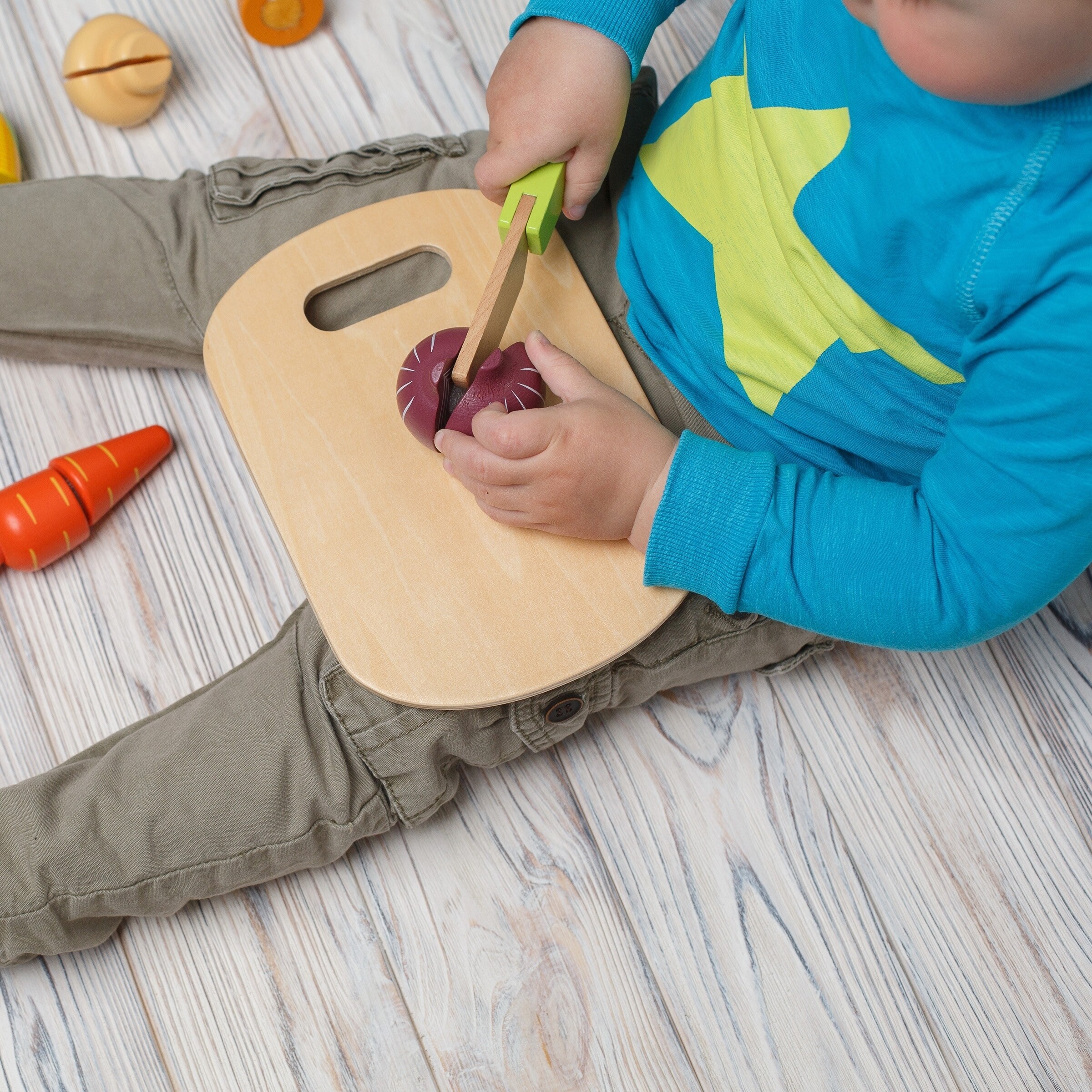 magnetic play food