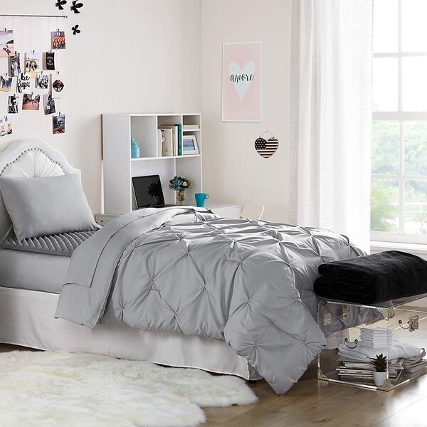 Bed In A Bag Twin Xl Dorm Bedding Set Bedding 5 Piece Bed In A Bag