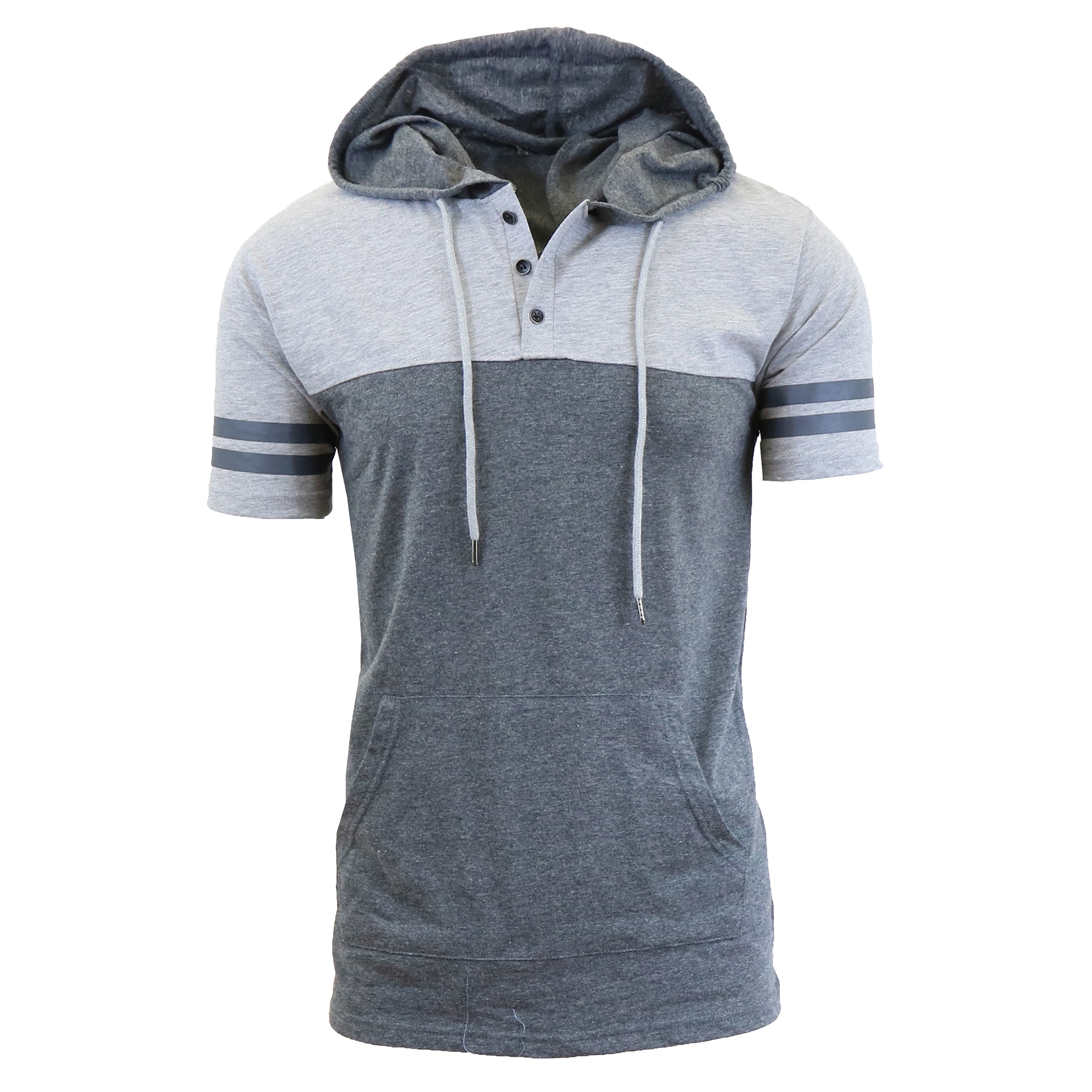 mens short sleeve pullover hoodie