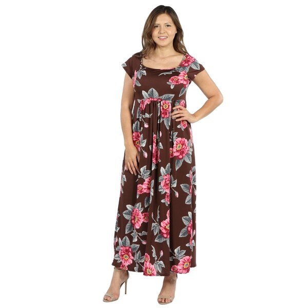 empire plus size casual dresses