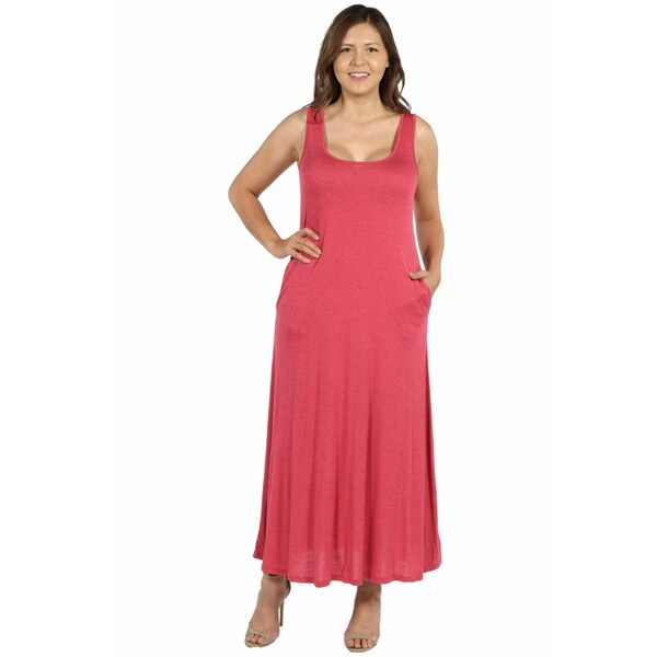 plus size tank dress with pockets