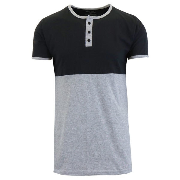 slim fit henley short sleeve
