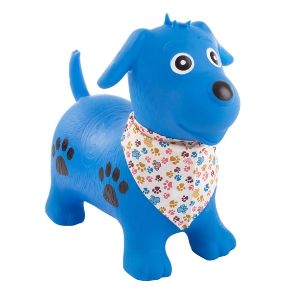 blue dog toy