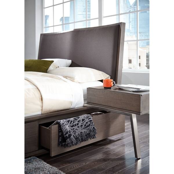Shop Palliser Furniture Maddox Upholstered Bed 1 Nightstand
