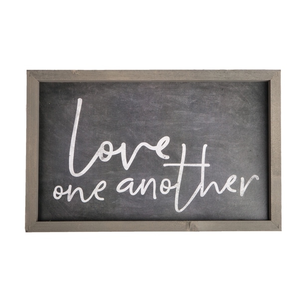 Love One Another Framed Art