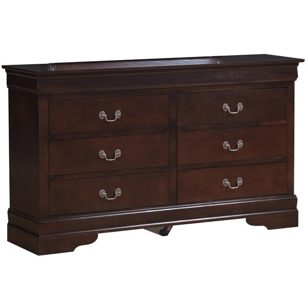LYKE Home Lola Cappuccino Dresser