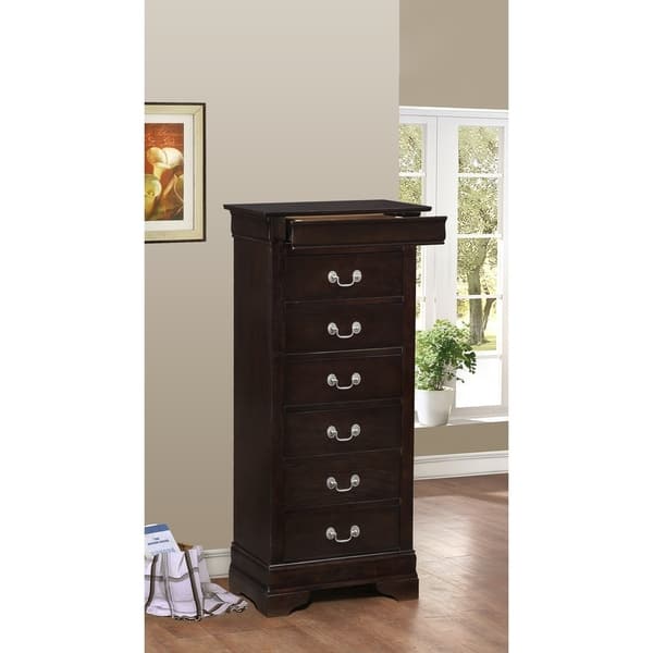 LYKE Home Lucas Cappuccino Lingerie Chest - Bed Bath & Beyond - 27995727