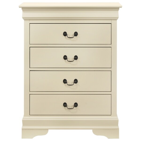 LYKE Home Lucas Beige 4-drawer Chest