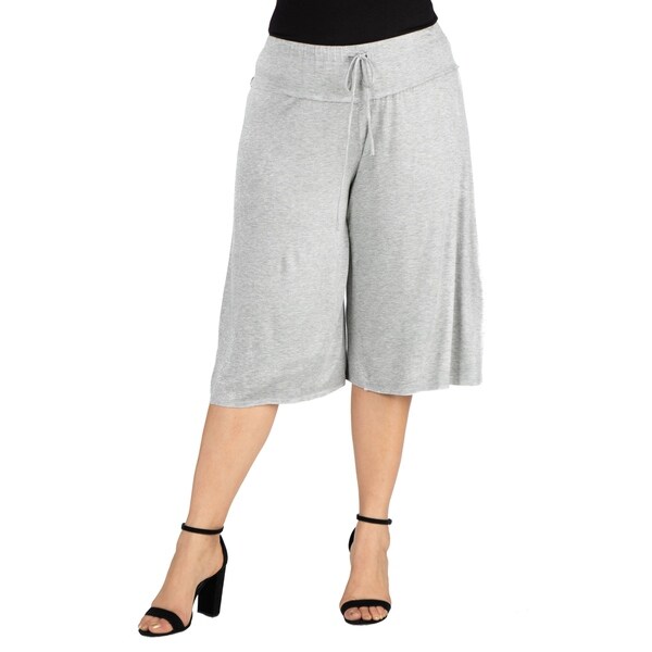 plus size gaucho pants