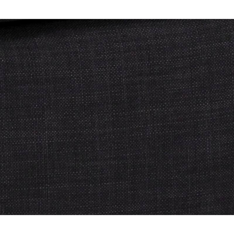 Porch & Den Lori Black Fabric Ottoman Bed Bath & Beyond 28001197