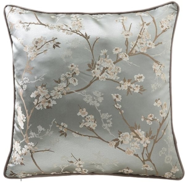 slide 2 of 5, Silver Orchid Burton Euro Pillow Cover - 26 x 26 by HULALA HOME - 26*26 Green