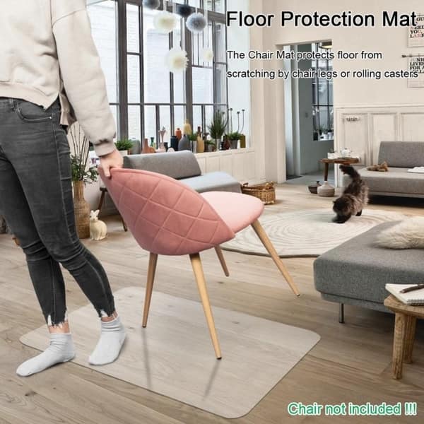 Shop Pvc Chair Floor Mat Home Office Protector For Hard Wood