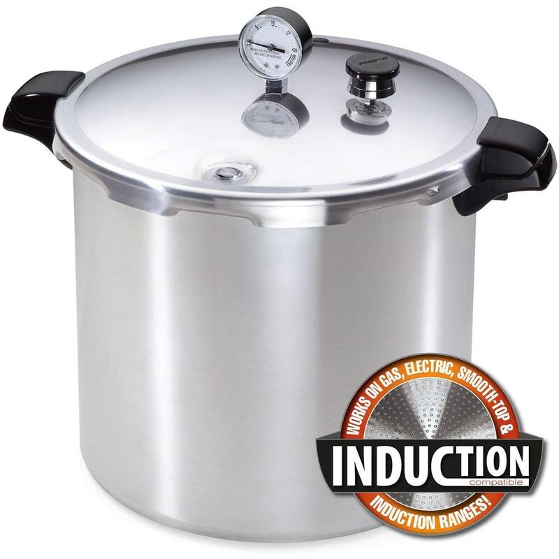 Presto 23-Quart Induction Compatible Pressure Canner