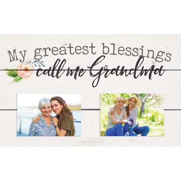 My Greatest Blessings Call Me Grandma Photo Frame
