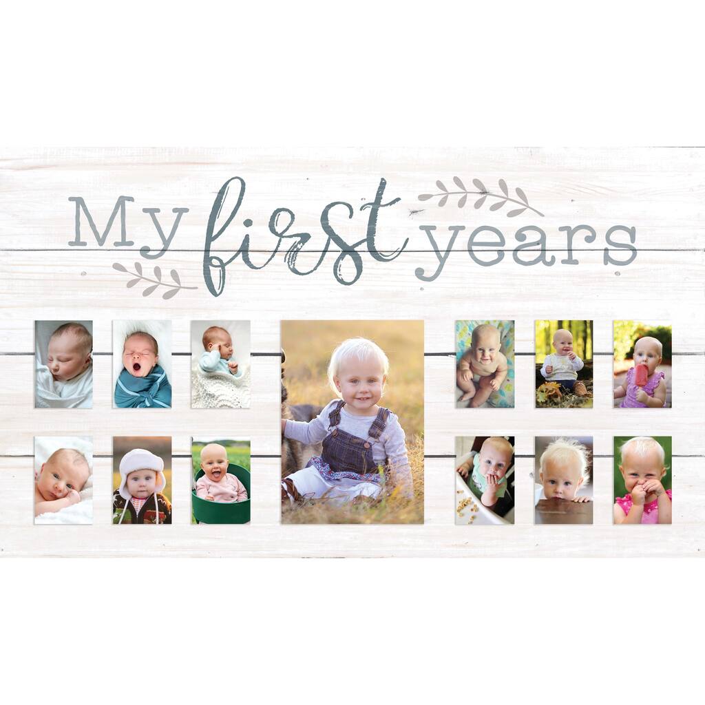 My First Year Photo Frame