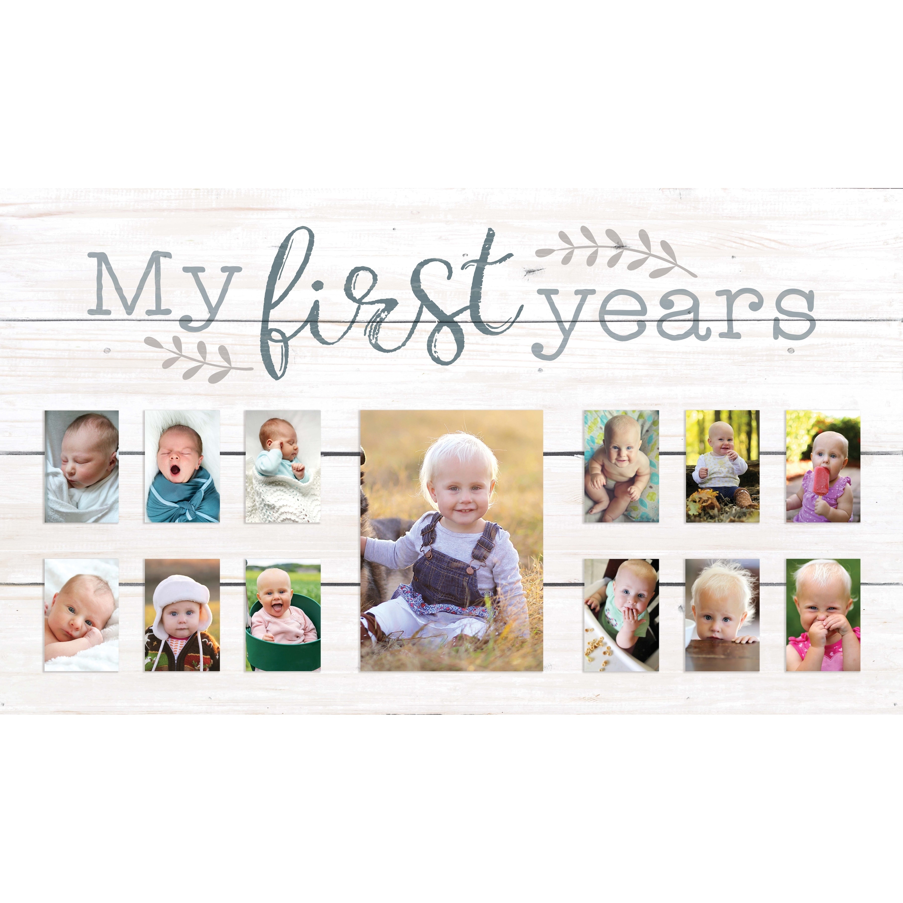 My First Year Photo Frame