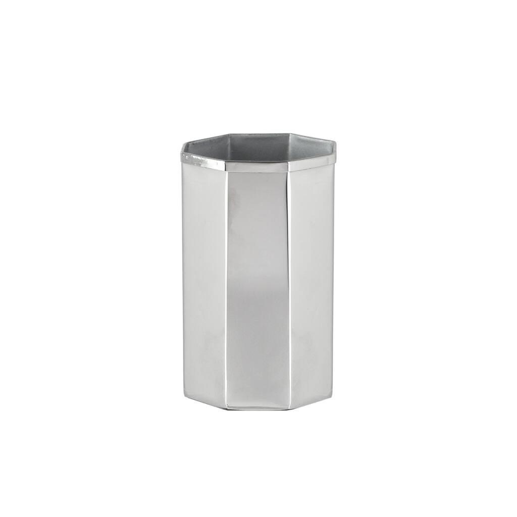 silver octagon tumbler