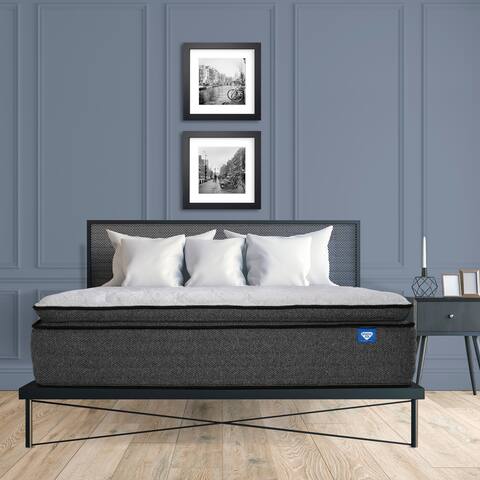 Spring Air Mattresses Online At Our Best Bedroom Spring Air Aurora Pillow Top 14 Inch Full Size Mattress Set