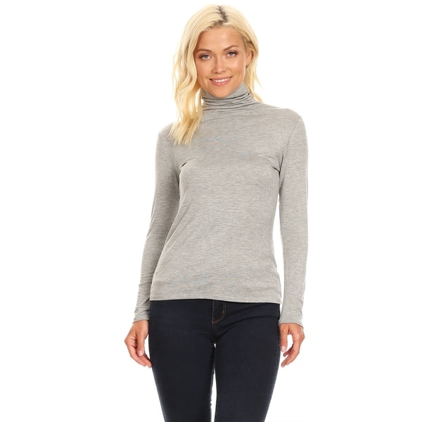 thin long sleeve turtleneck