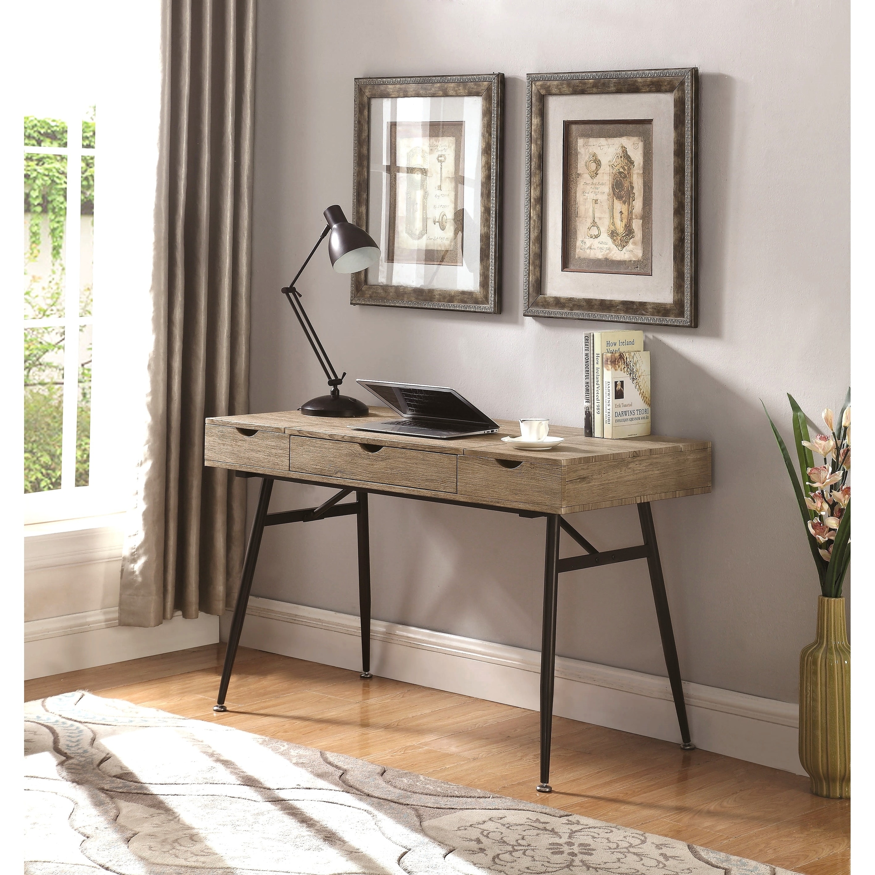 Shop Modern Industrial Design Computer Writing Office Desk With