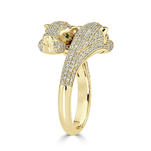 gold puma ring