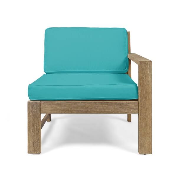 Shop Santa Ana Outdoor 3 Seater Acacia Wood Sofa Sectional With