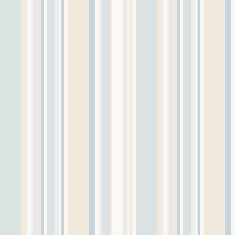 Step Stripe Wallpaper In Beige & Blue - Bed Bath & Beyond - 28009988