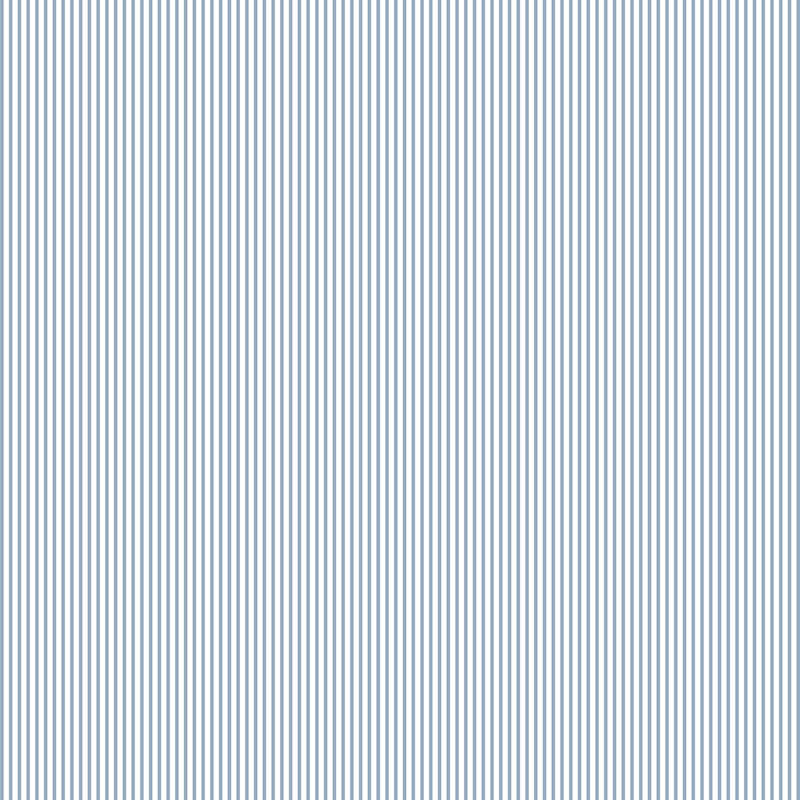 Baby Stripe Wallpaper in Navy