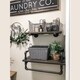 preview thumbnail 6 of 14, Furniture Pipeline Austin Wall Shelf Rack (Set of 2)