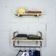preview thumbnail 14 of 14, Furniture Pipeline Austin Wall Shelf Rack (Set of 2)