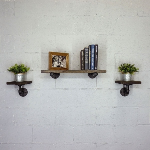 slide 2 of 13, Cape Coral 3-piece Wall Shelf Set