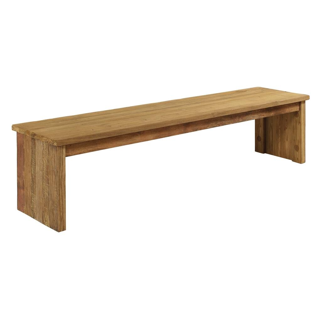 Palmetto Indoor Outdoor Teak Dining Bench - 77.5