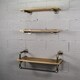 preview thumbnail 25 of 23, Furniture Pipeline Jacksonville Wall Shelf Rack (Set of 3)
