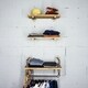 preview thumbnail 12 of 23, Furniture Pipeline Jacksonville Wall Shelf Rack (Set of 3)