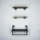 preview thumbnail 9 of 23, Furniture Pipeline Jacksonville Wall Shelf Rack (Set of 3)