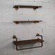 preview thumbnail 3 of 23, Furniture Pipeline Jacksonville Wall Shelf Rack (Set of 3)