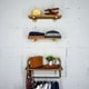 preview thumbnail 16 of 23, Furniture Pipeline Jacksonville Wall Shelf Rack (Set of 3) 27" & 24" Wide - Bronze & Brown