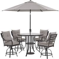 Size 5 Piece Sets Hanover Patio Furniture Find Great Outdoor Seating Dining Deals Shopping At Overstock