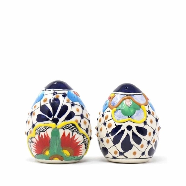 pottery salt and pepper shakers