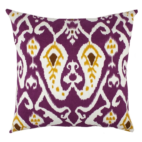 Divine Home Ikat Throw Pillow