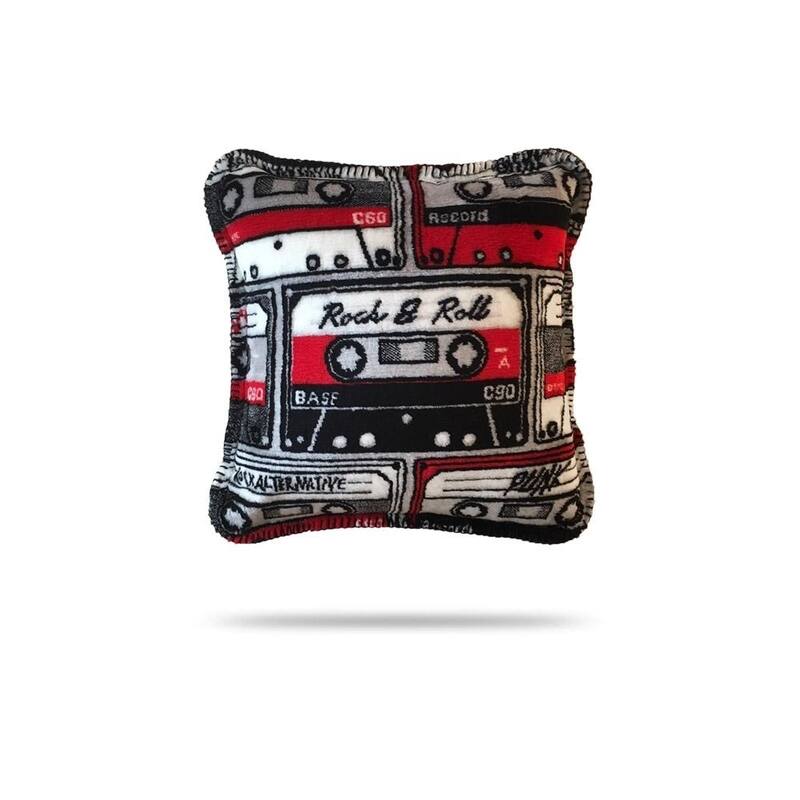 Denali Mix Tapes/Black Pillow 18x18