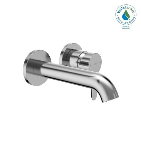TOTO® LB 1.2 GPM Wall-Mount Single-Handle Bathroom Faucet with COMFORT GLIDE Technology, Polished Chrome (TLS01309U#CP)