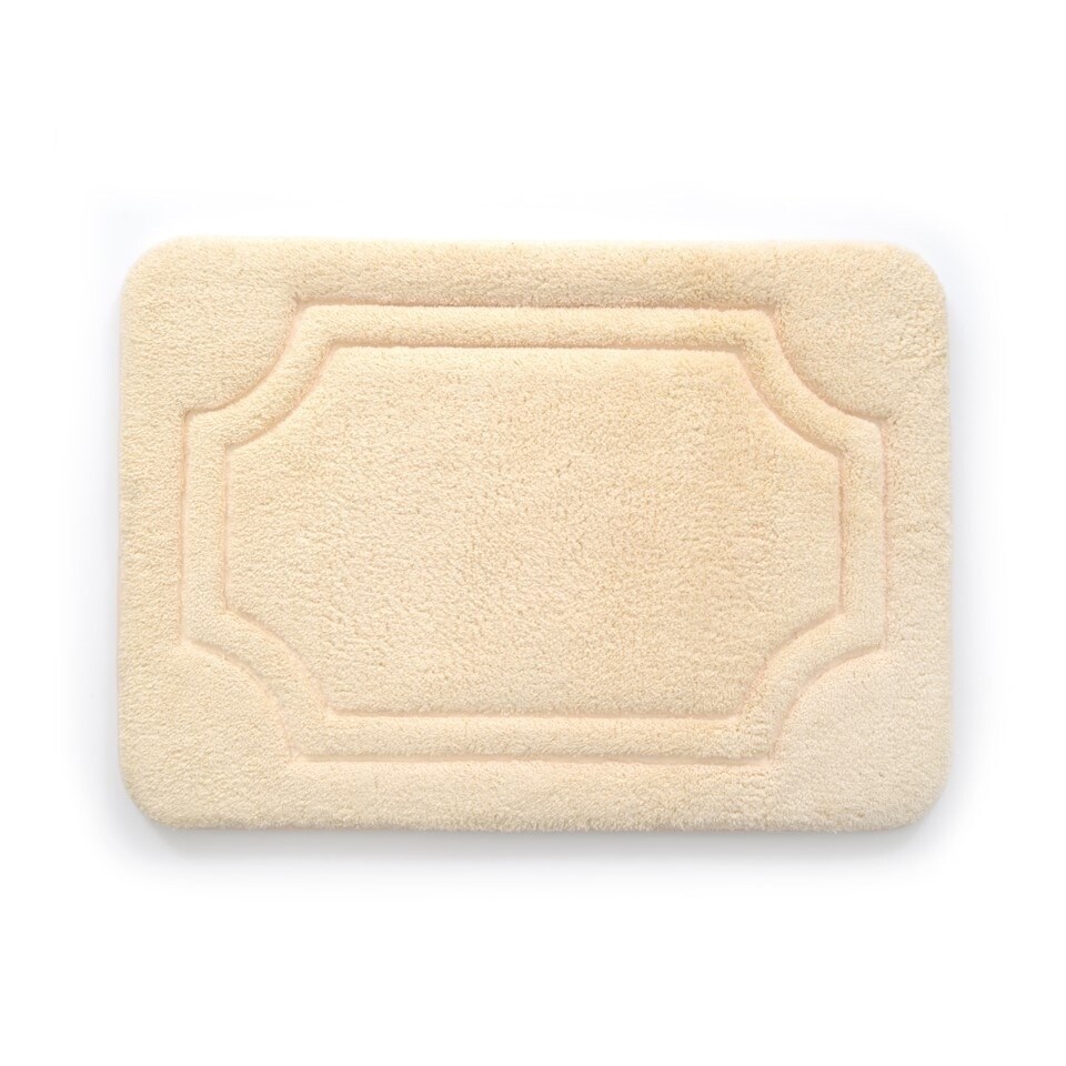 Shop Porch Den Dereck Biscotti Beige Water Shielded Memory Foam Bath Rug Overstock 28011239