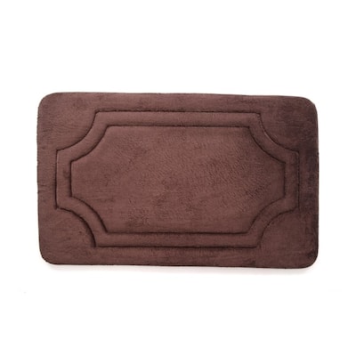 Porch & Den Dereck French Roast Water Shielded Memory Foam Bath Rug - 1'9' x 2'10'